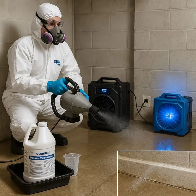 Sanitization and Odor Removal process in Eaton, IN
