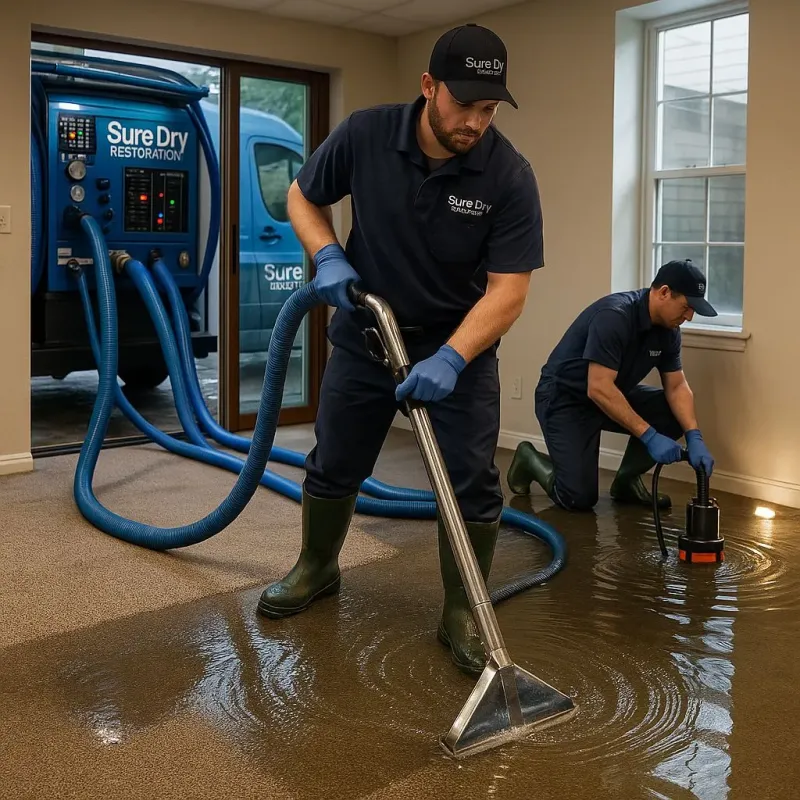 Water Extraction and Removal process in Eaton, IN